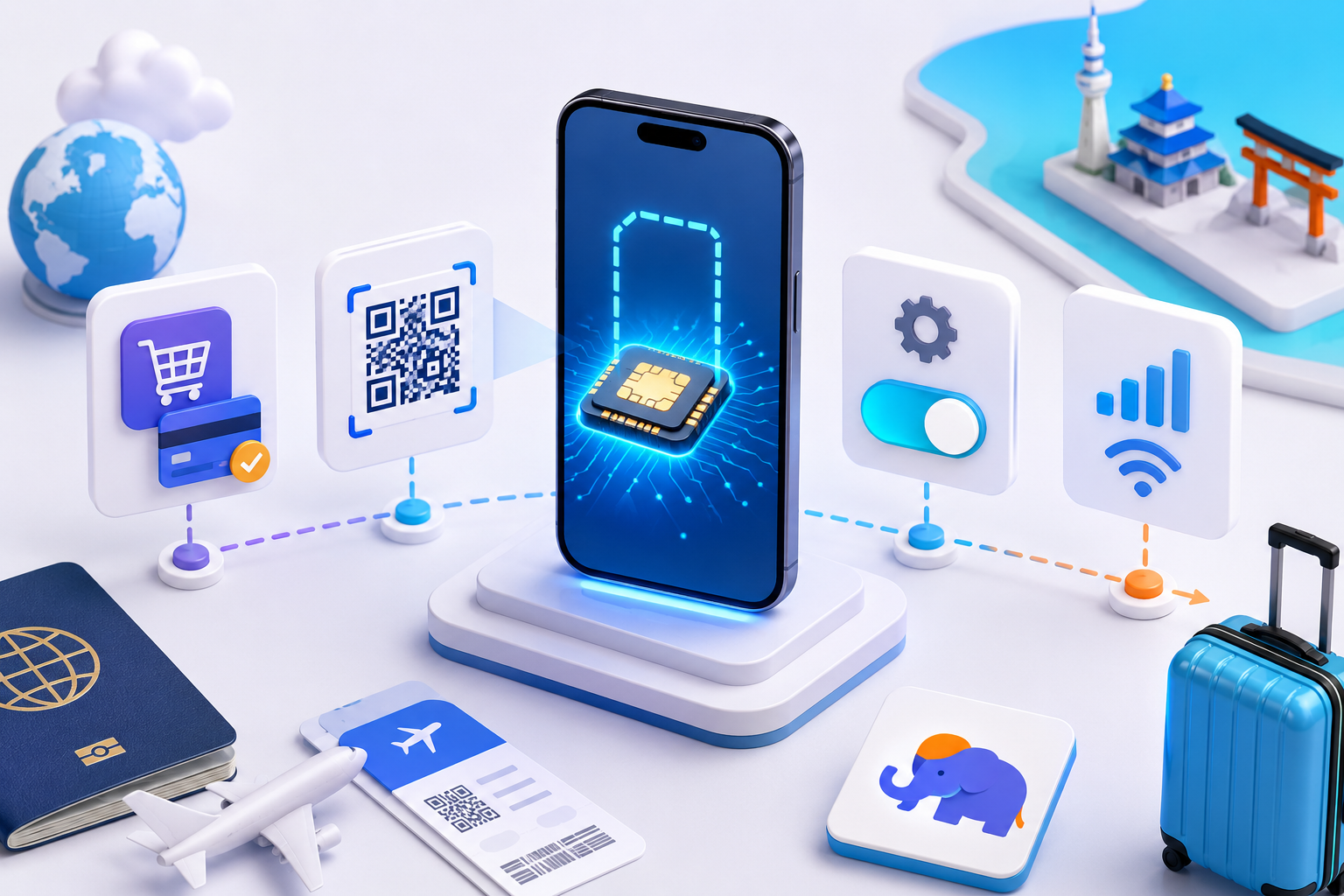 Cài đặt esim một cách dễ dàng