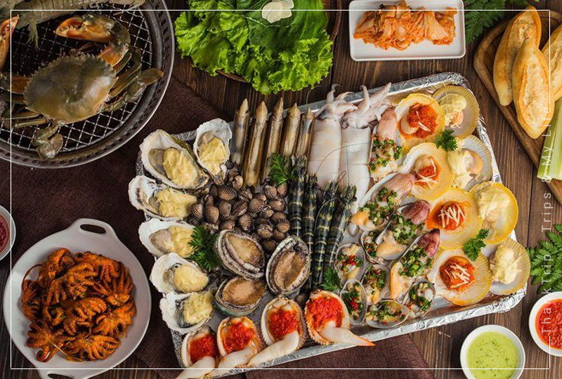 Hải sản tươi sống tại biển Cửa Lò