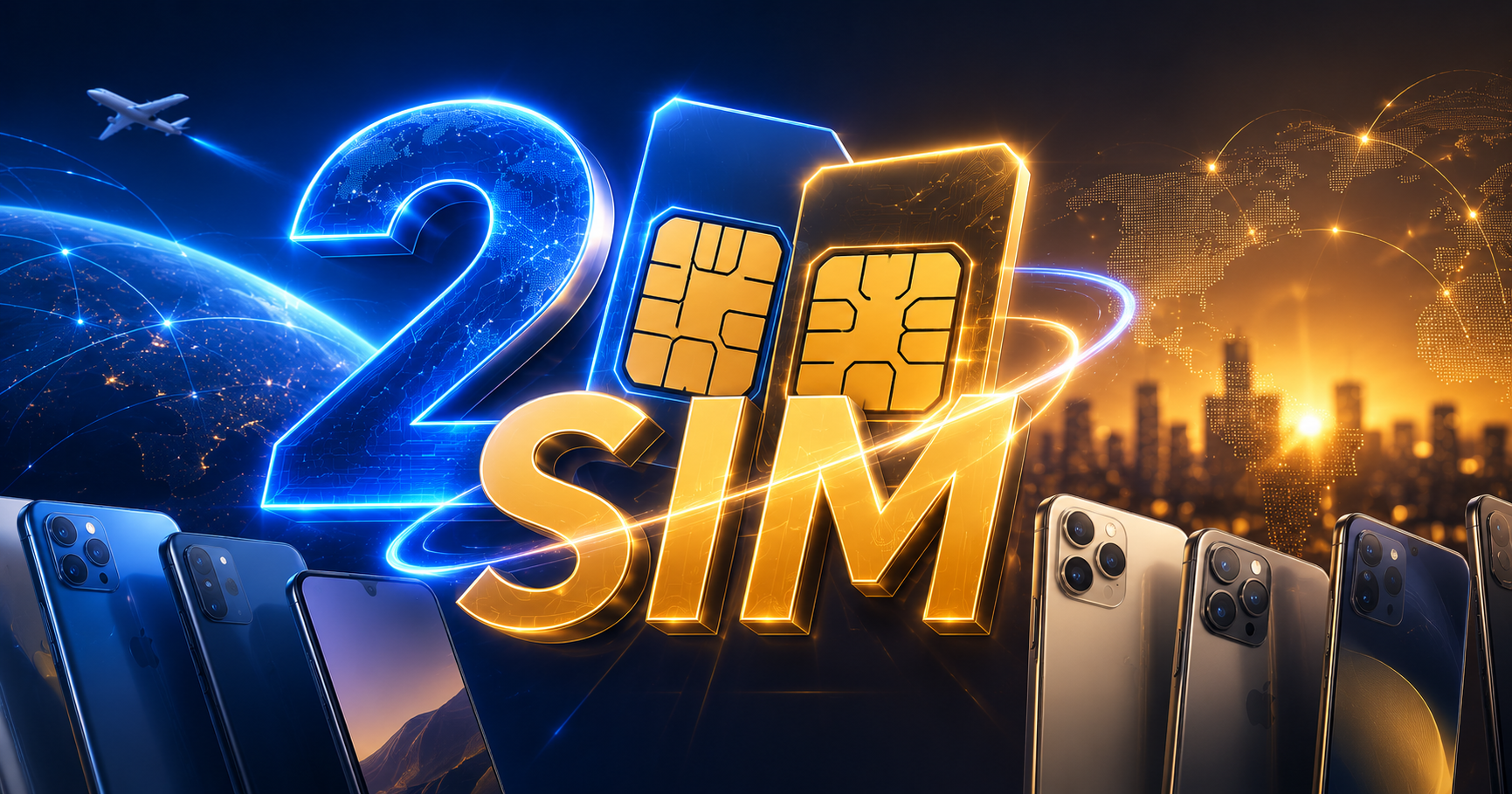2 sim cùng lúc