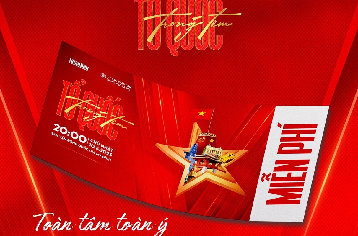  Concert Quốc gia "Tổ Quốc Trong Tim" được định hướng là chương trình nghệ thuật cộng đồng phục vụ người dân