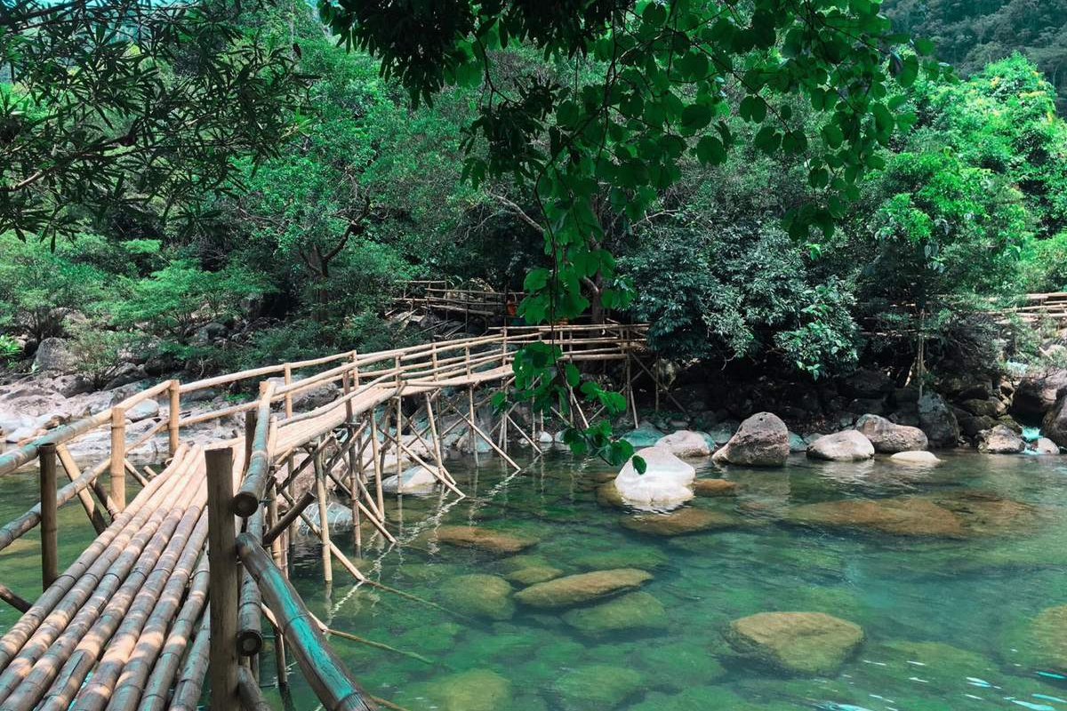 Điểm du lịch sinh thái nổi tiếng thu hút du khách bởi cảnh quan trong lành và nhiều hoạt động ngoài trời