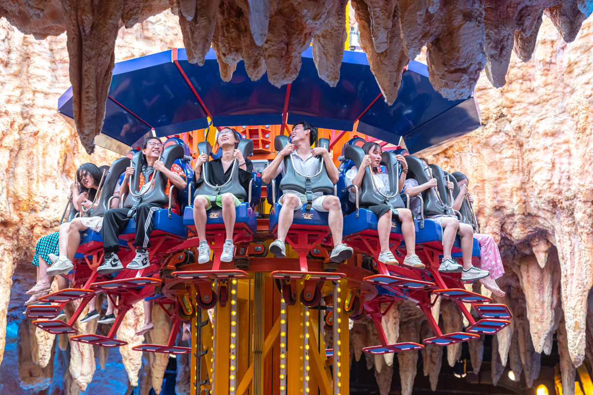 Fantasy Park mang đến nhiều trò chơi giải trí trong nhà dành cho cả trẻ em và người lớn tại Bà Nà Hills