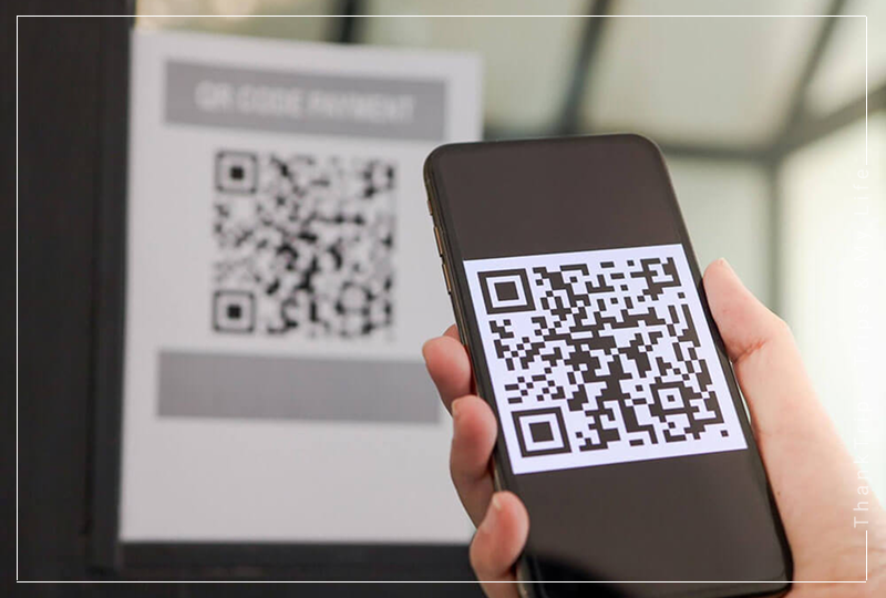  Sử dụng mã QR do nhà mạng cung cấp