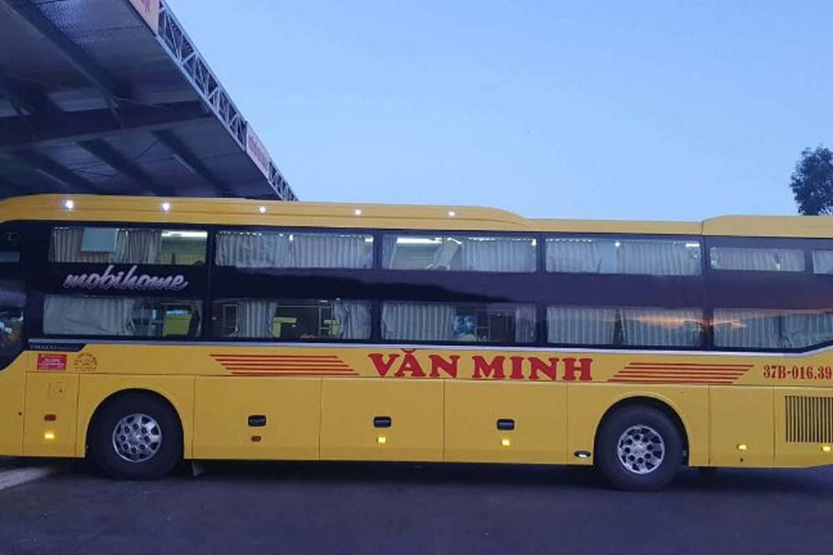 Xe khách giường nằm đi du lịch Hà Tĩnh tiện nghi