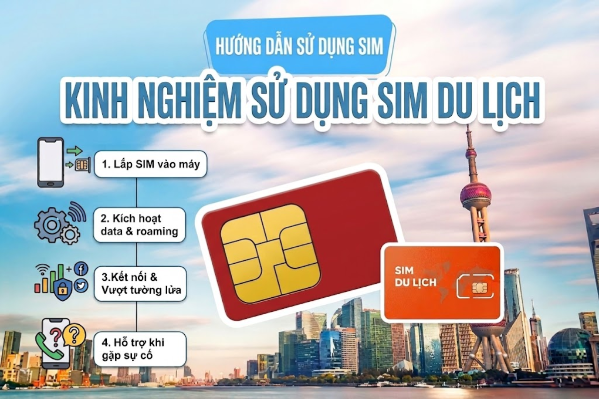Kinh Nghiệm Sử Dụng SIM Du Lịch Hiệu Quả Trong Chuyến Công Tác