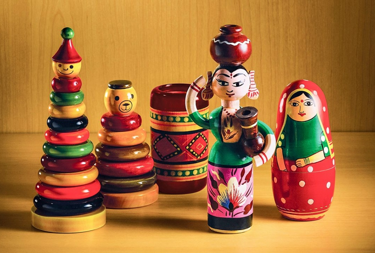 Đồ thủ công và tượng Ganesha
